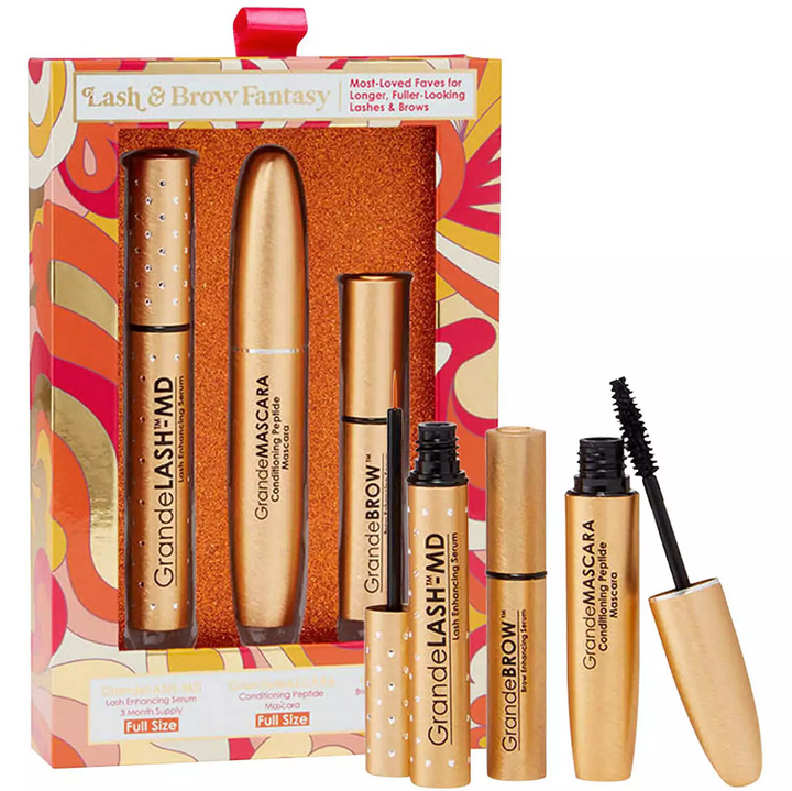 Grande Cosmetics Lash and Brow Serum Fantasy Set