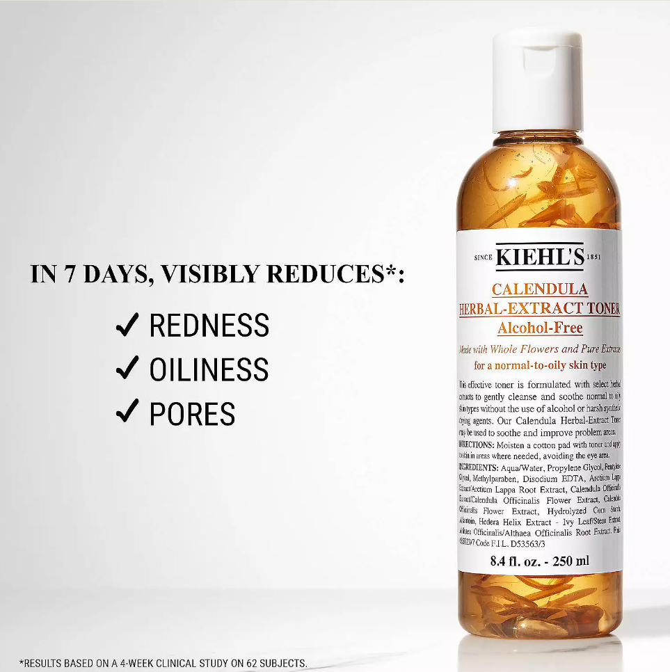 Kiehl's Since 1851 Calendula Herbal Extract Alcohol Free Toner - 4.2oz