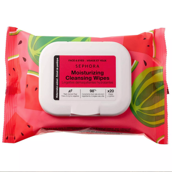 SEPHORA COLLECTION Cleansing + Exfoliating Wipes - Watermelon 20ct