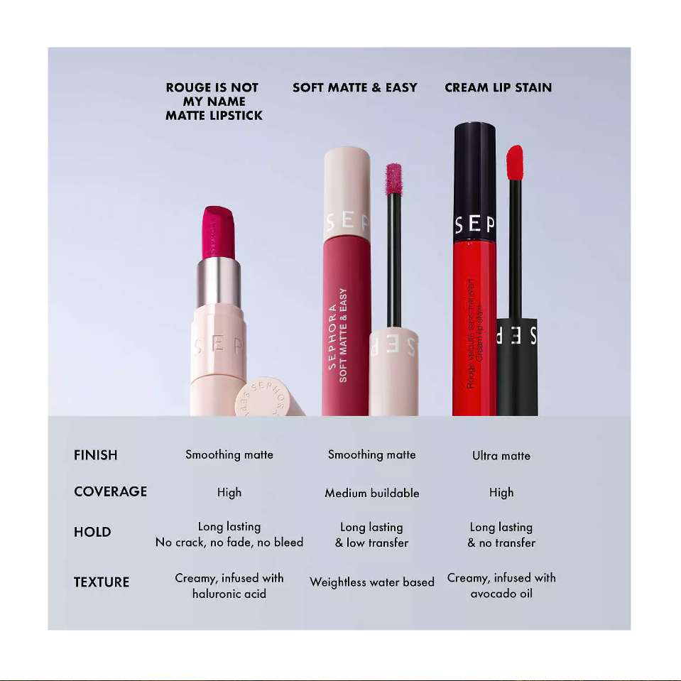 SEPHORA COLLECTION Cream Lip Stain Liquid Lipstick