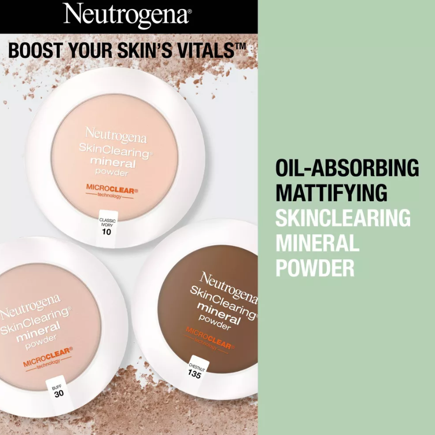 Neutrogena SkinClearing Mineral Powder - 0.38oz