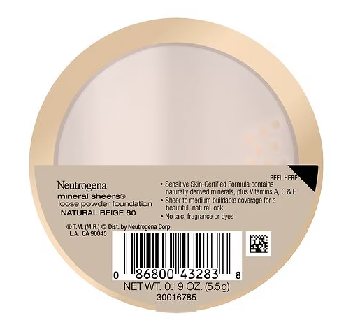 Neutrogena Mineral Sheers Powder Foundation - 0.19oz