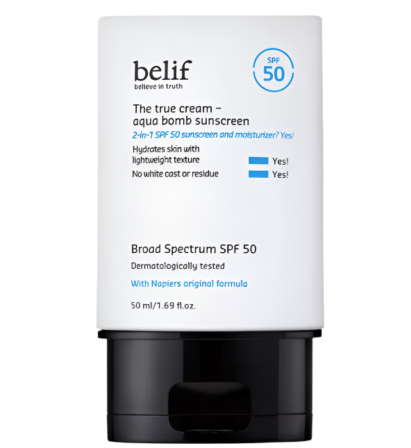 belif The True Cream Aqua Bomb Sunscreen SPF 50 - 1.69oz