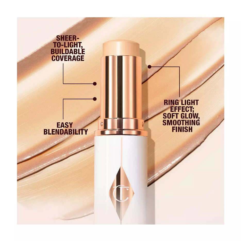 Charlotte Tilbury Unreal Skin Sheer Glow Tint Hydrating Foundation Stick - 0.31oz