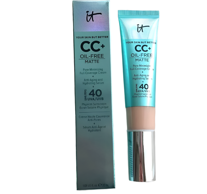 IT Cosmetics CC+ Cream Oil Free Matte w/ SPF 40+ - 1.08oz