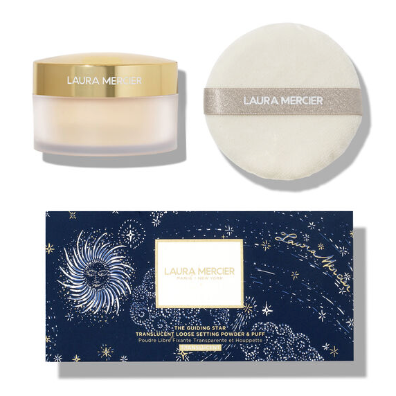 Laura Mercier The Guiding Star Translucent Loose Setting Powder & Puff Set - Translucent