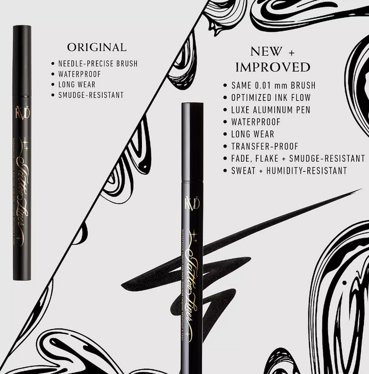 KVD Beauty Ink Liner Waterproof Felt-Tip Liquid Eyeliner - New Formula - Full Size