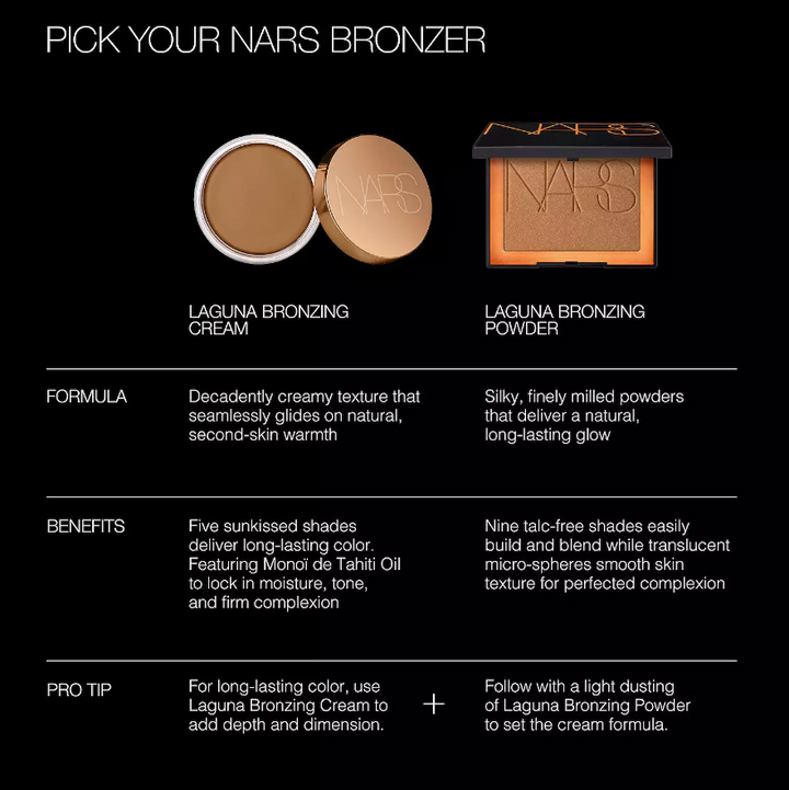 NARS Laguna Talc-Free Bronzing Powder Mini - 0.12oz