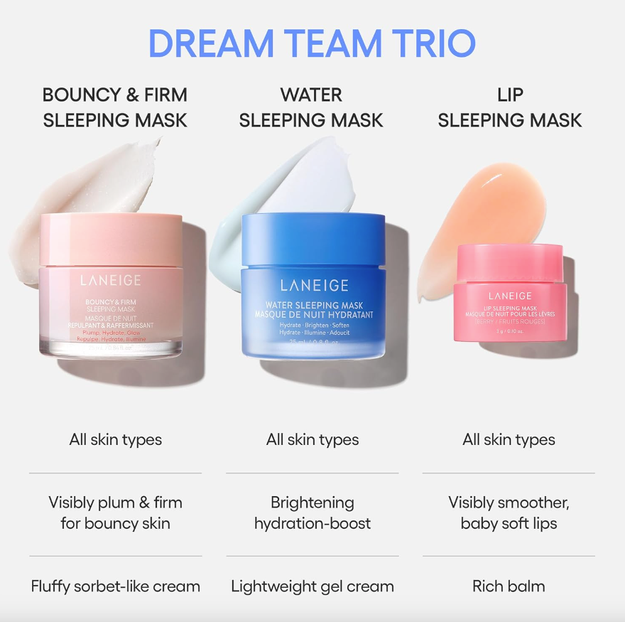 LANEIGE Dream Team Trio