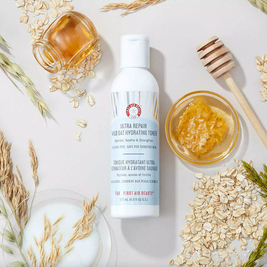 First Aid Beauty Hydrating Toner with Squalane + Oats