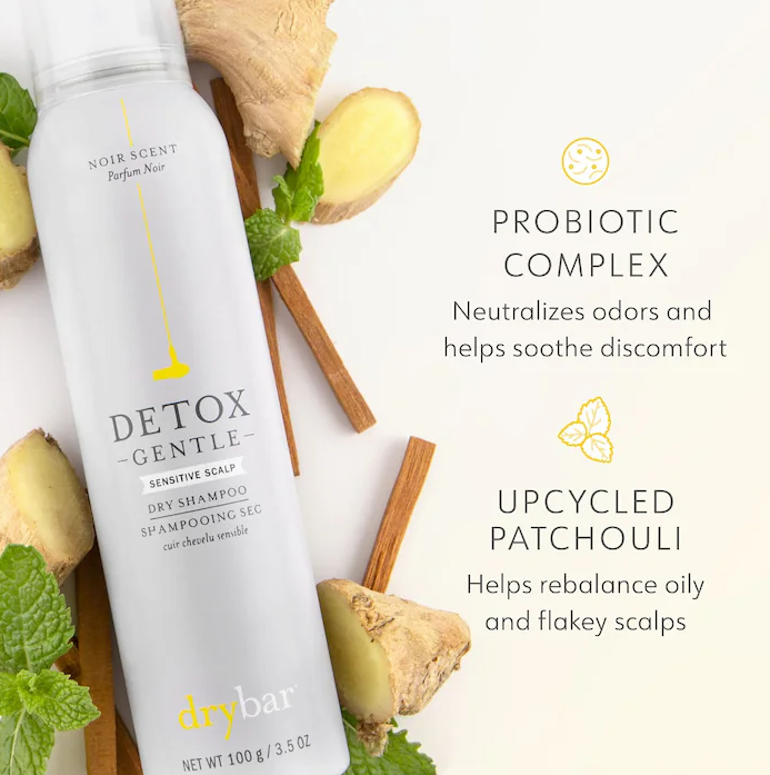 Drybar Detox Gentle Dry Shampoo Sensitive Scalp - 3.5oz