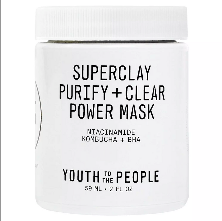 Youth To The People Superclay Purify + Clear Power Mask with Niacinamide