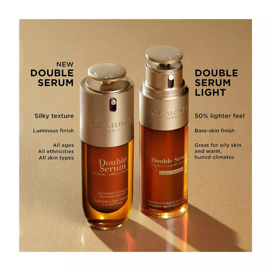 Clarins Double Serum Light Texture Firming & Smoothing Anti-Aging Concentrate