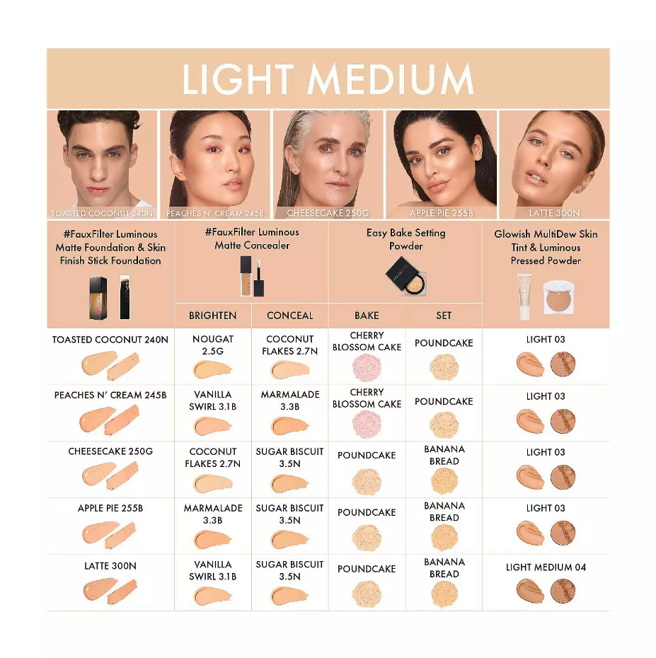 HUDA BEAUTY #FauxFilter Luminous Matte Foundation 1.18 oz