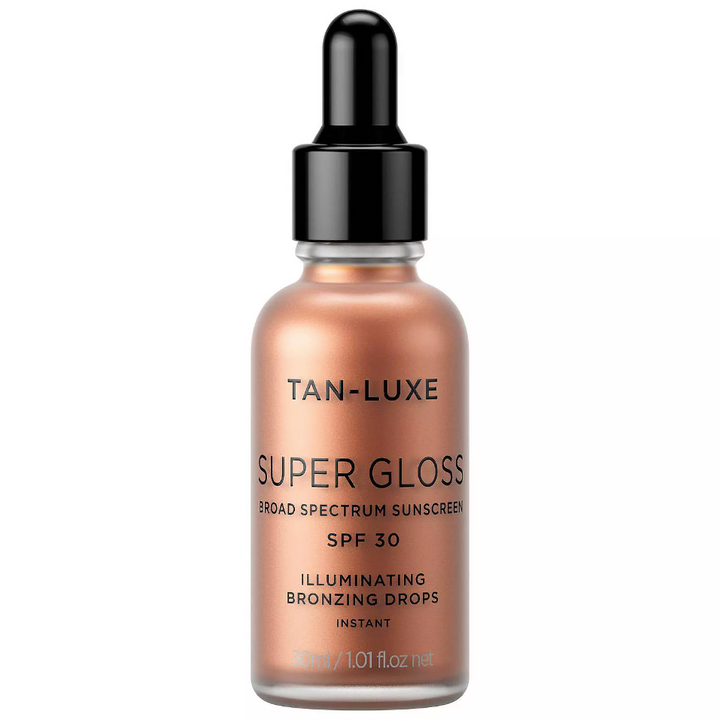 TAN-LUXE Super Gloss Instant Bronzing Face Drops with SPF 30