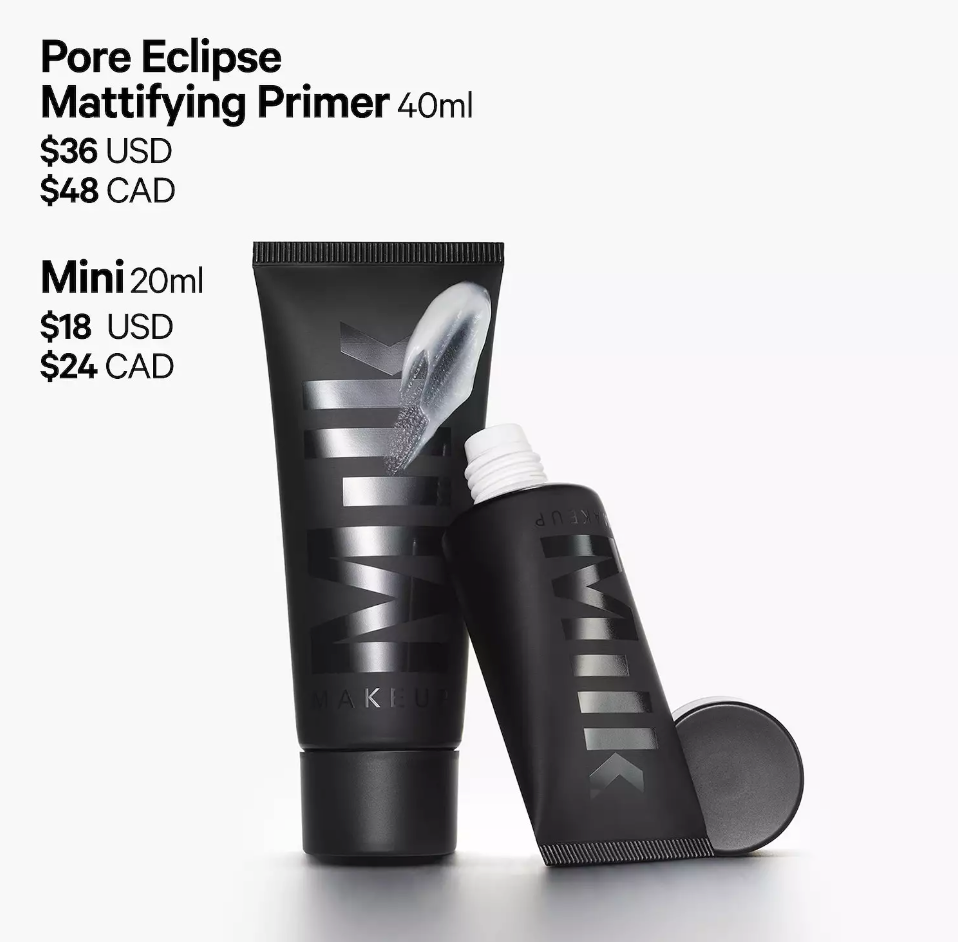 MILK MAKEUP Pore Eclipse Mattifying + Blurring Makeup Primer