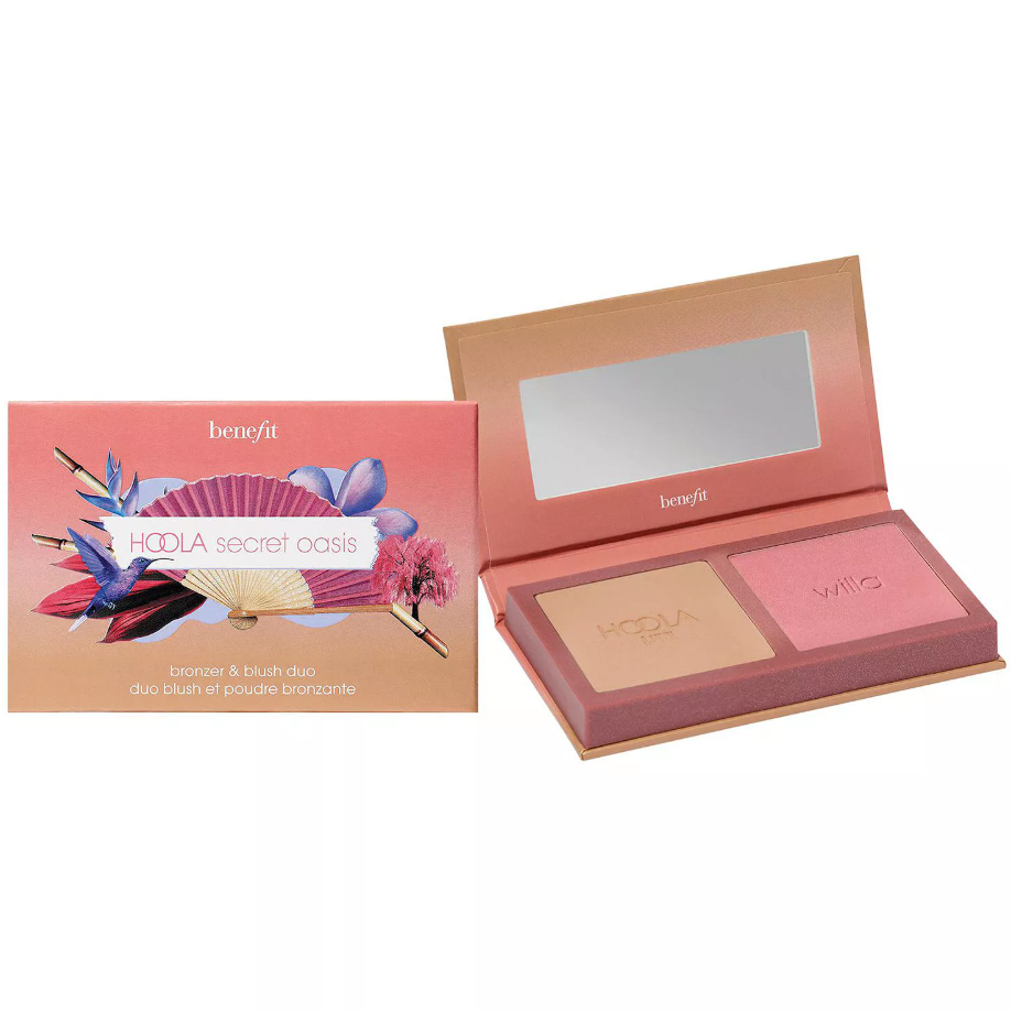 Benefit Cosmetics Hoola & WANDERful World Duo Mini Bronzer & Blush Value Set