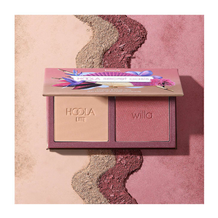 Benefit Cosmetics Hoola & WANDERful World Duo Mini Bronzer & Blush Value Set