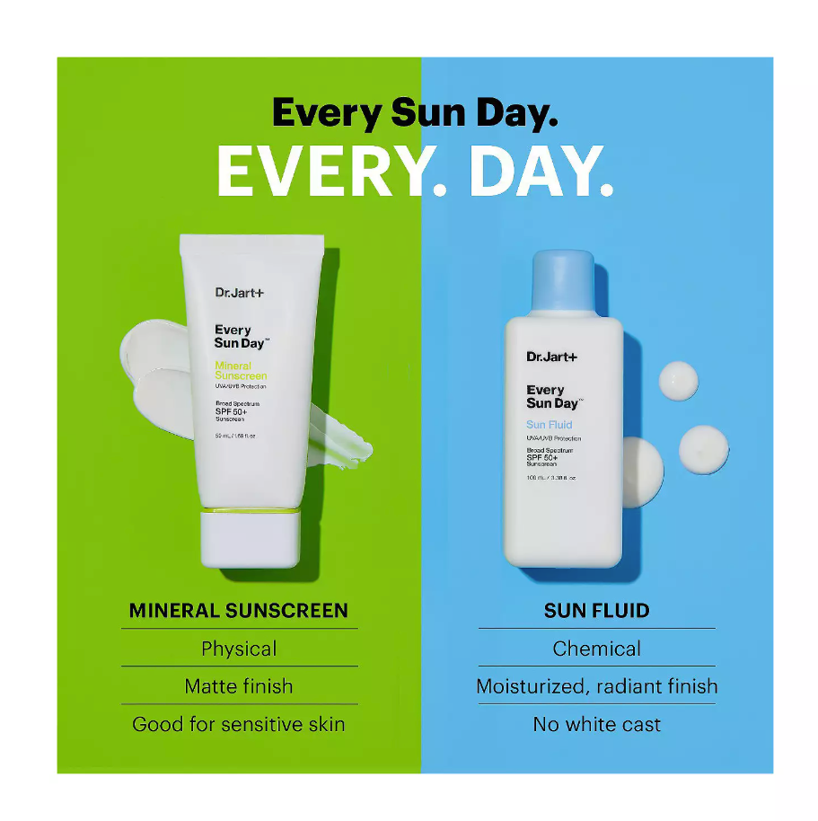 Dr. Jart Every Sun Day Face Sunscreen SPF 50+