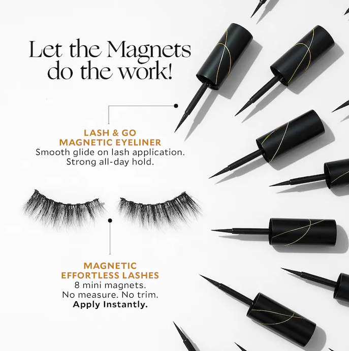 Velour Lashes Magnetic Effortless - No Trim Natural Lash Collection