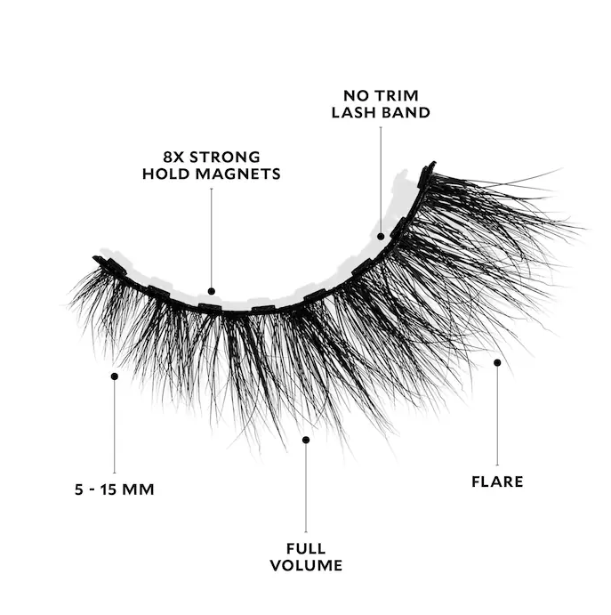 Velour Lashes Magnetic Effortless - No Trim Natural Lash Collection