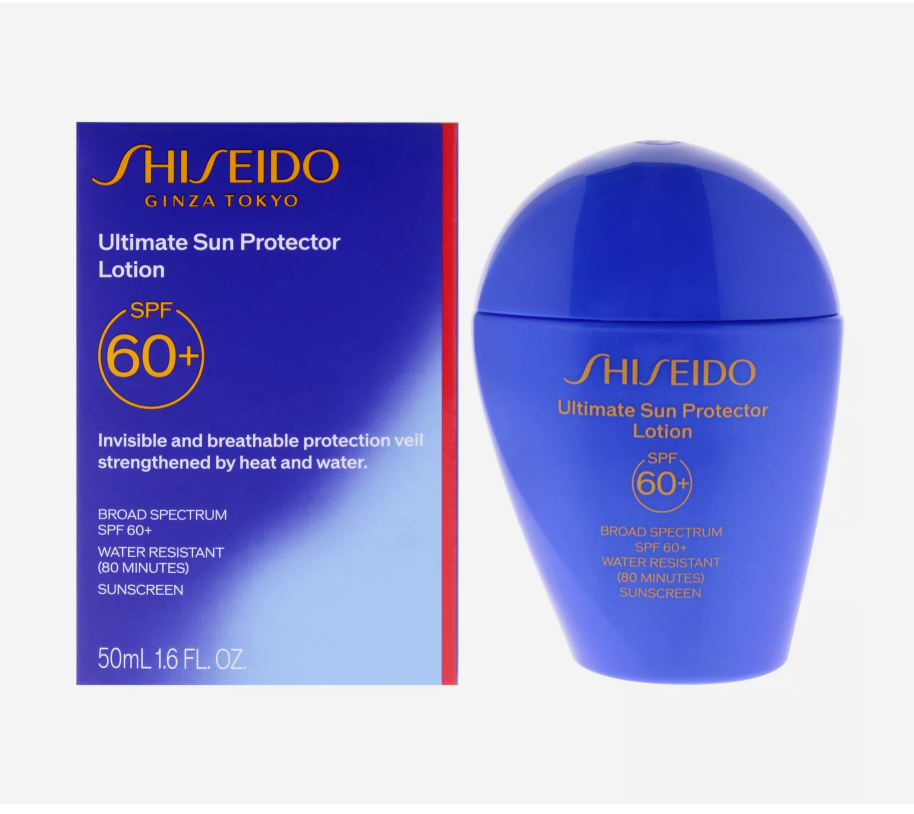 Shiseido Ultimate Sun Protector Face and Body Lotion Sunscreen SPF 60+