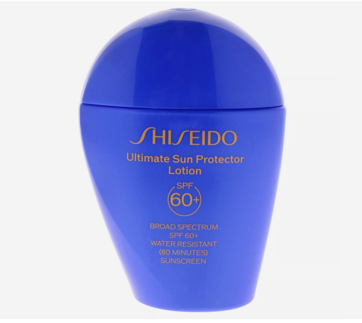 Shiseido Ultimate Sun Protector Face and Body Lotion Sunscreen SPF 60+