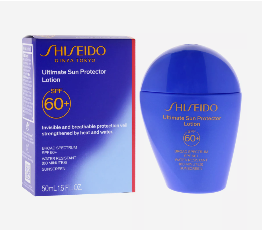 Shiseido Ultimate Sun Protector Face and Body Lotion Sunscreen SPF 60+