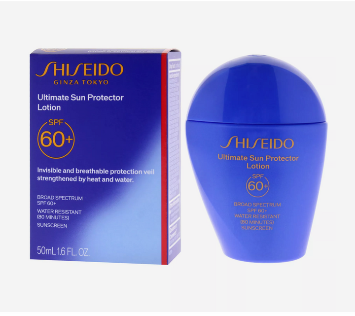 Shiseido Ultimate Sun Protector Face and Body Lotion Sunscreen SPF 60+