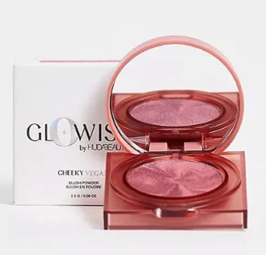 HUDA BEAUTY GloWish Cheeky Vegan Soft Glow Powder Blush