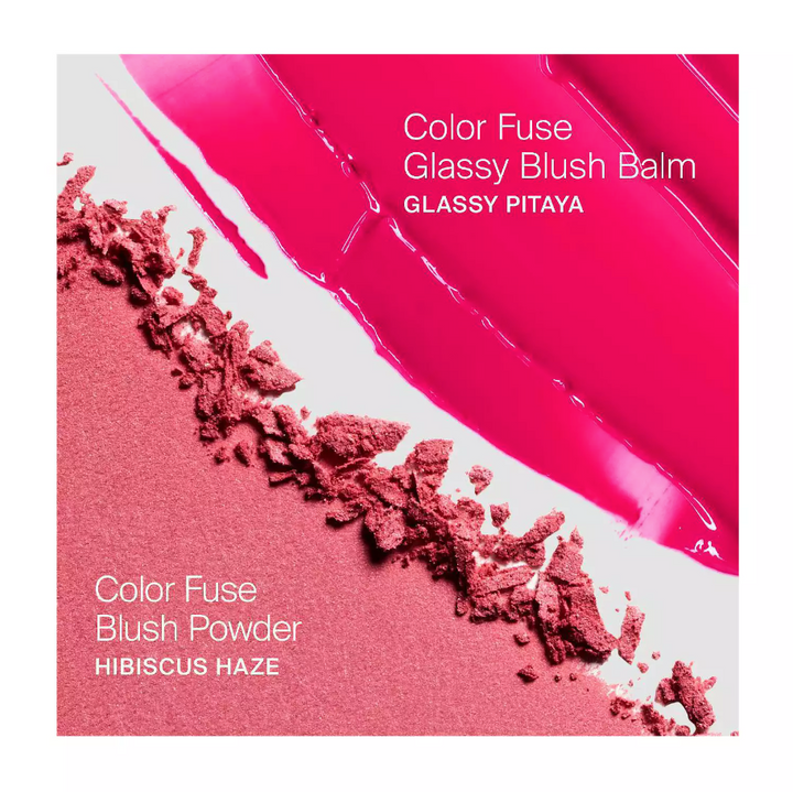 HAUS LABS BY LADY GAGA Color Fuse Glassy Blush Balm Stick + Powder Blush Set