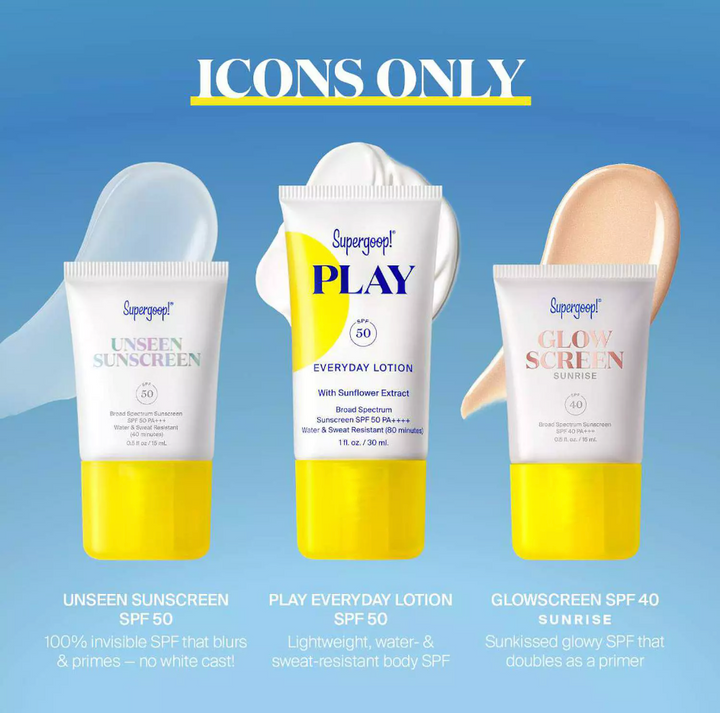 Supergoop! Icons Only SPF Bestseller Kit