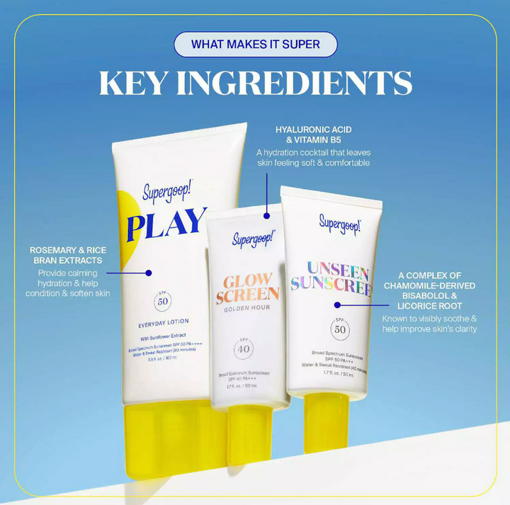 Supergoop! Icons Only SPF Bestseller Kit