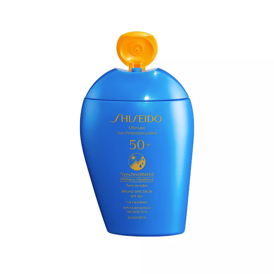 Shiseido Ultimate Sun Protector Face and Body Lotion SPF 50+ Sunscreen