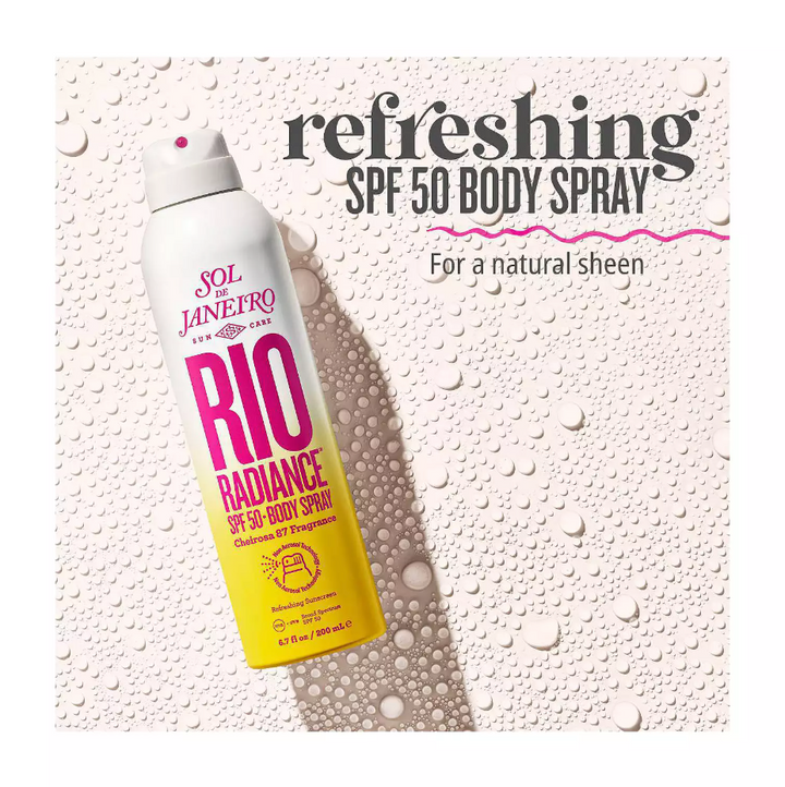 Sol de Janeiro Rio Radiance SPF 50 Body Spray Sunscreen with Niacinamide