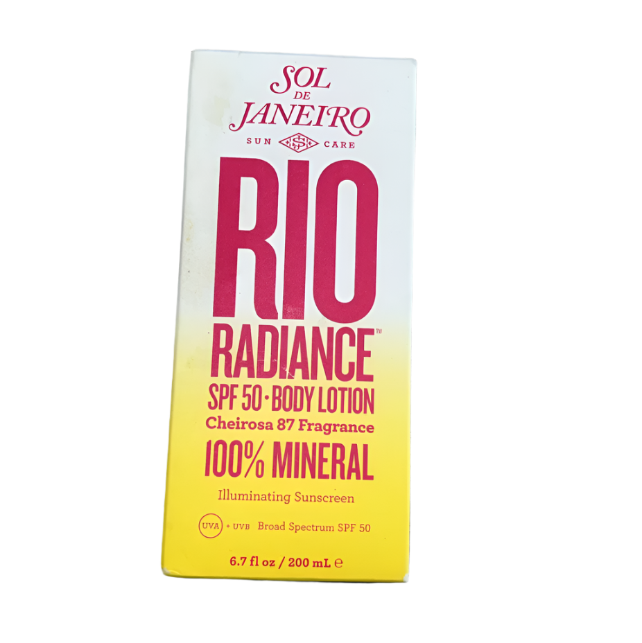 Sol de Janeiro Rio Radiance SPF 50 Mineral Body Lotion Sunscreen with Niacinamide