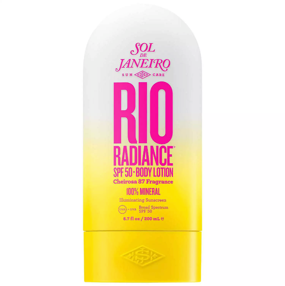 Sol de Janeiro Rio Radiance SPF 50 Mineral Body Lotion Sunscreen with Niacinamide