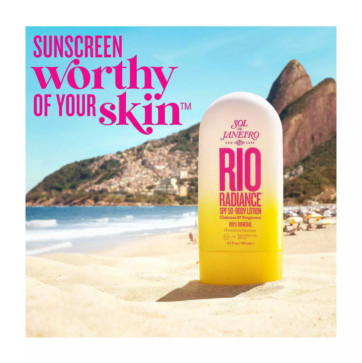 Sol de Janeiro Rio Radiance SPF 50 Mineral Body Lotion Sunscreen with Niacinamide