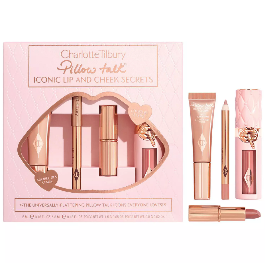 Charlotte Tilbury Pillow Talk Iconic Lip & Cheek Secrets Set