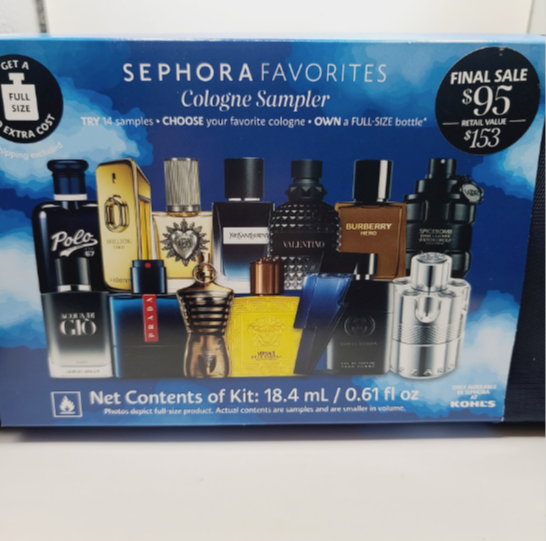 Sephora Favorites Cologne Sampler Set - No Certificate