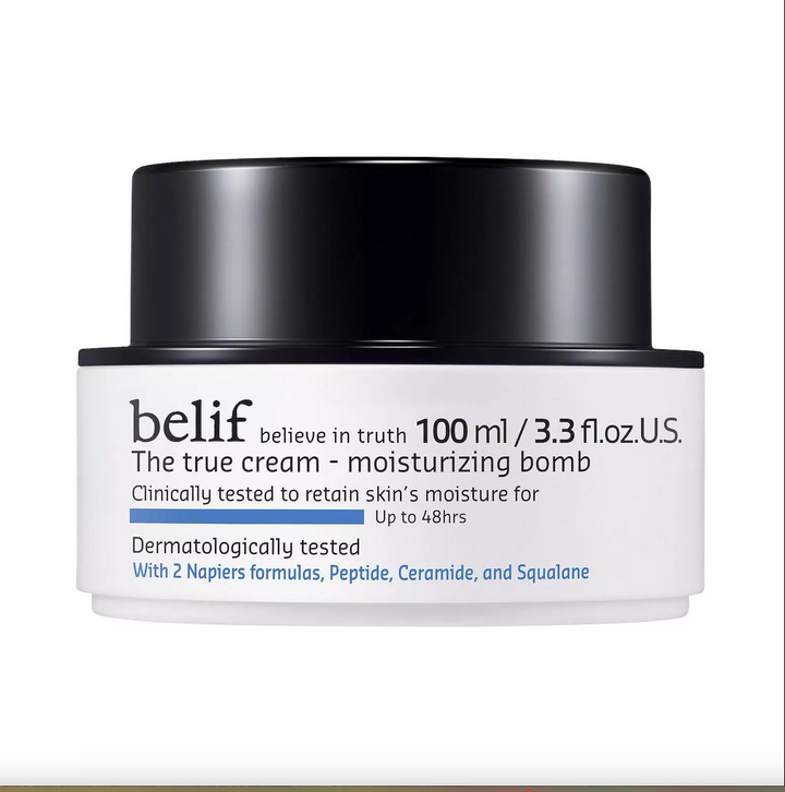 belif The True Cream Moisturizing Bomb with Peptide and Ceramide