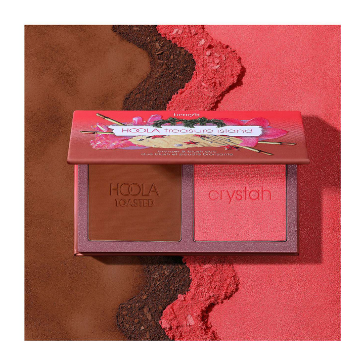 Benefit Cosmetics Hoola & WANDERful World Duo Mini Bronzer & Blush Value Set