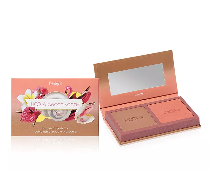 Benefit Cosmetics Hoola & WANDERful World Duo Mini Bronzer & Blush Value Set