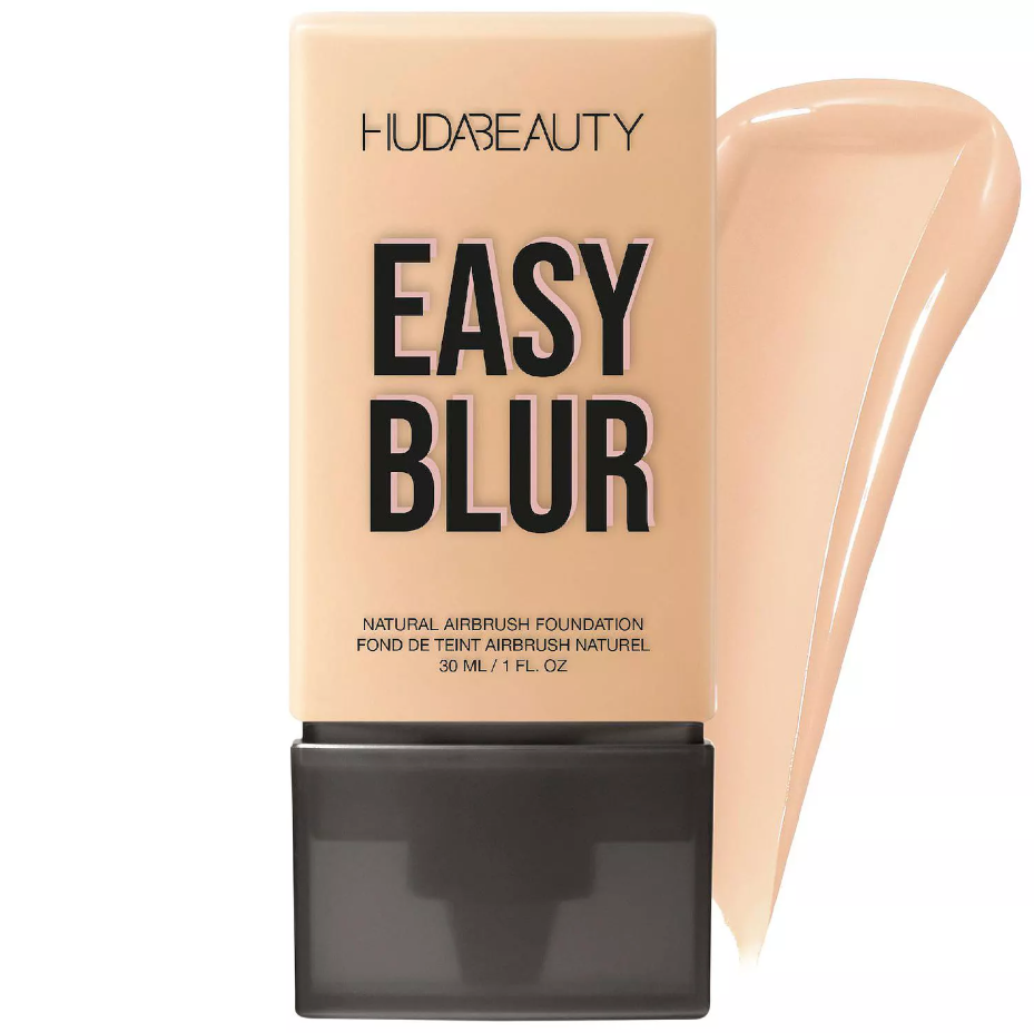 HUDA BEAUTY Easy Blur Natural Airbrush Foundation with Niacinamide