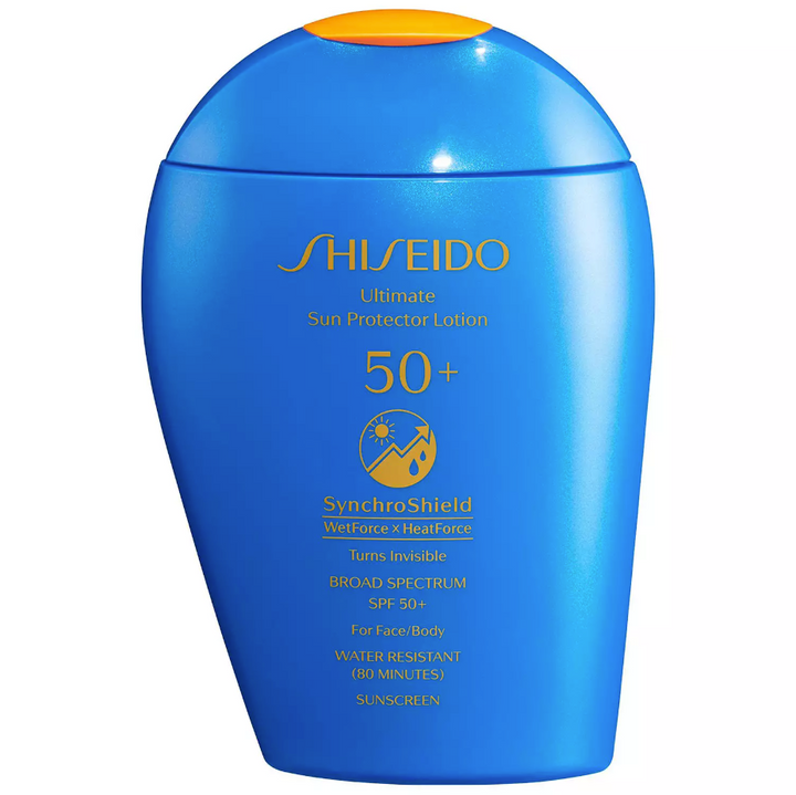 Shiseido Ultimate Sun Protector Face and Body Lotion SPF 50+ Sunscreen