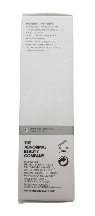 The Ordinary Salicylic Acid 2% Anhydrous Solution Pore Clearing Serum