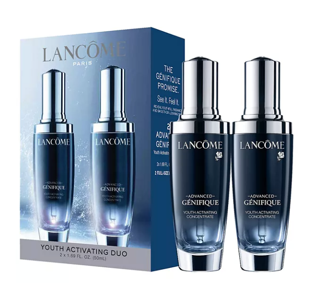 Lancome Advanced Genifique Radiance Boosting Face Serum Duo (Value $210)