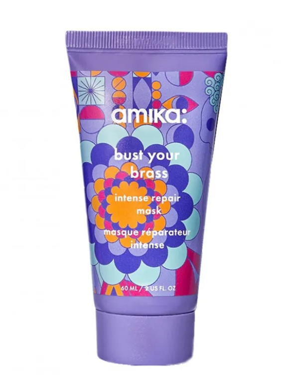 amika bust your brass intense repair hair mask  Travel Size - 2fl oz