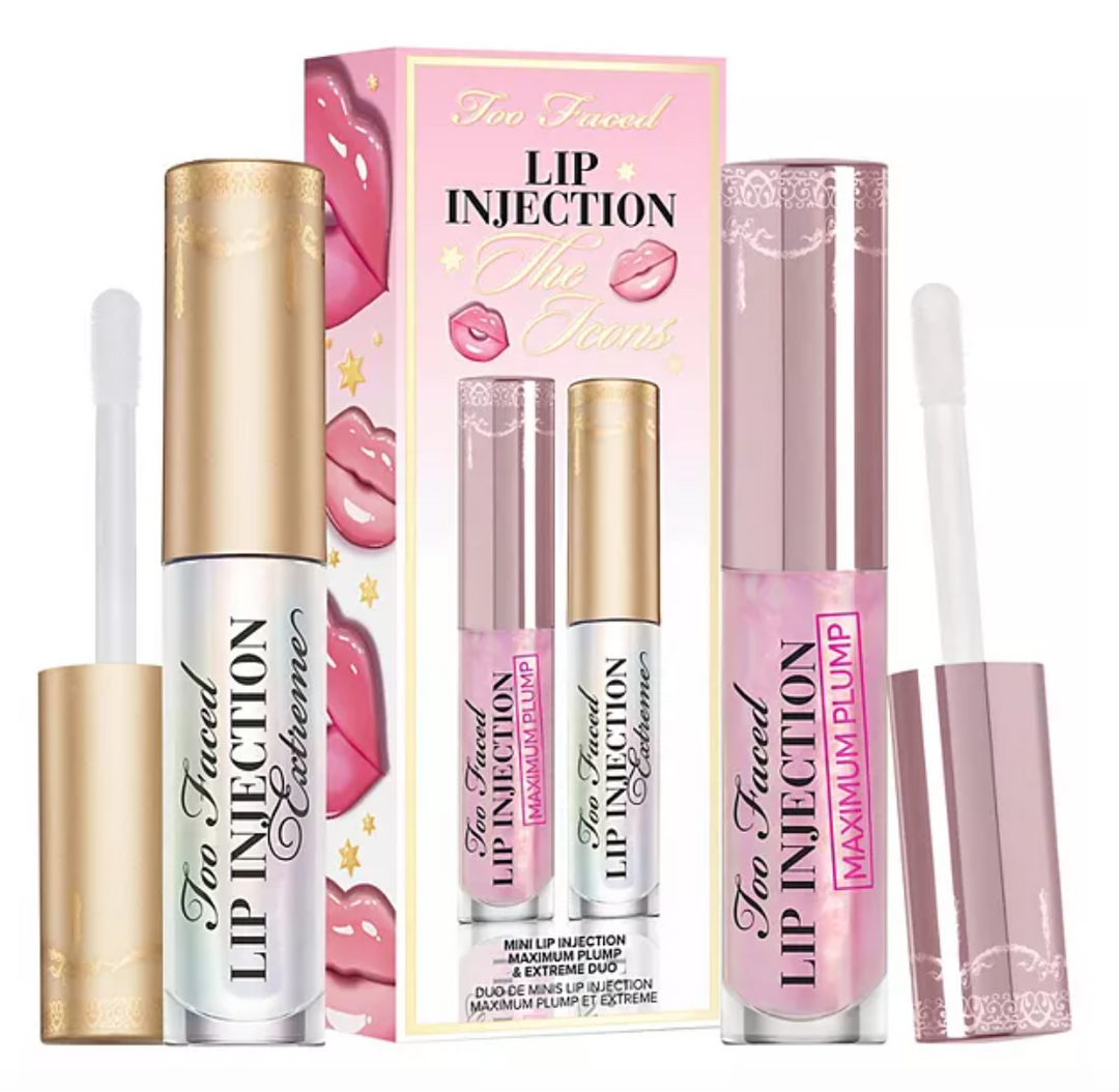 Too Faced Mini Lip Injection The Icons Lip Plumper Set MSRP $25