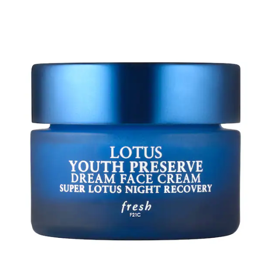 fresh Lotus Youth Preserve Dream Face Cream Night Recovery Mini (0.5oz)